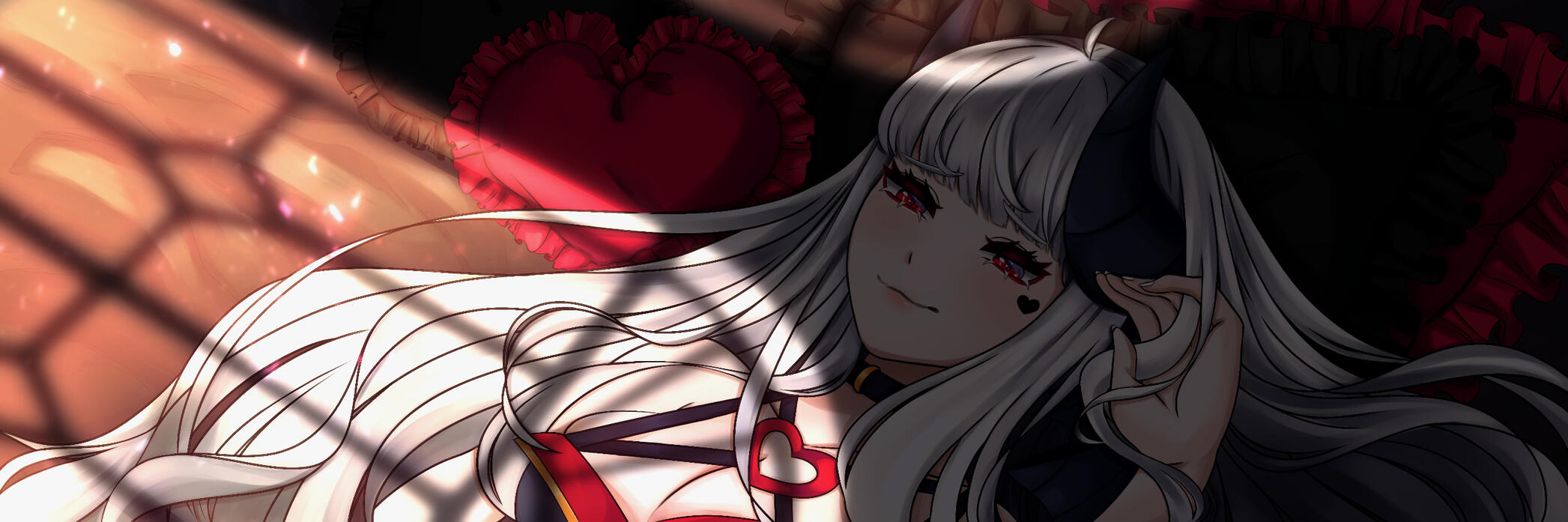 Social media header for Haato Yuuki (twitch.tv/@haatoyuuki)